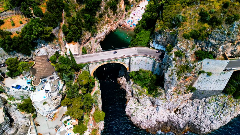Driving the Amalfi Coast in a Vintage Mercedes: Sun, Switchbacks, and Salt Air